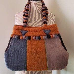 Wool Felted Purse